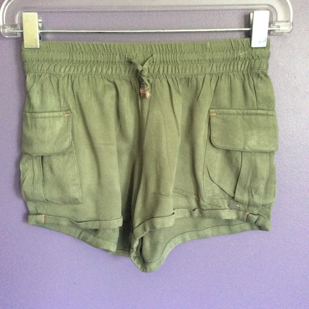 Tommy Hilfiger chambray Green Shorts Size 14